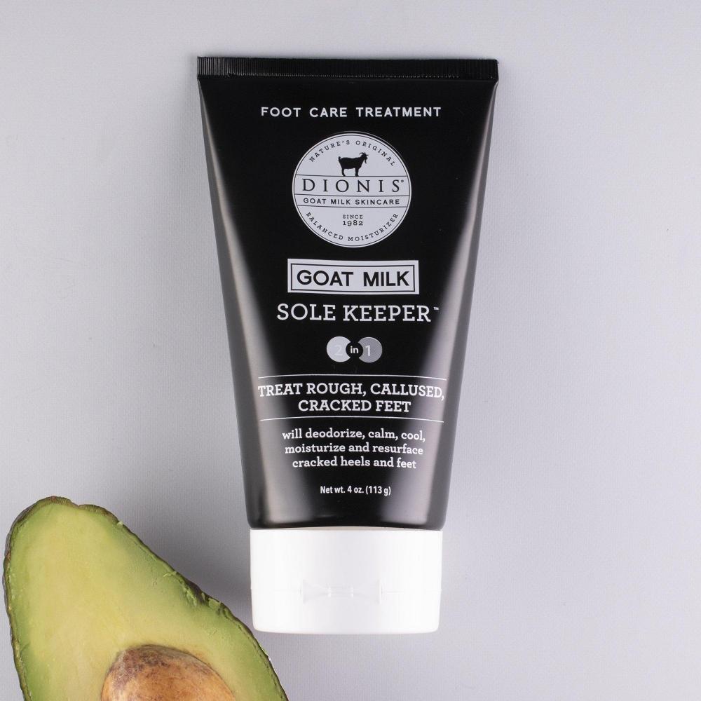 Dionis Sole Keeper 2 в 1 Средство для ухода за ногами на основе козьего молока 4,0 унции