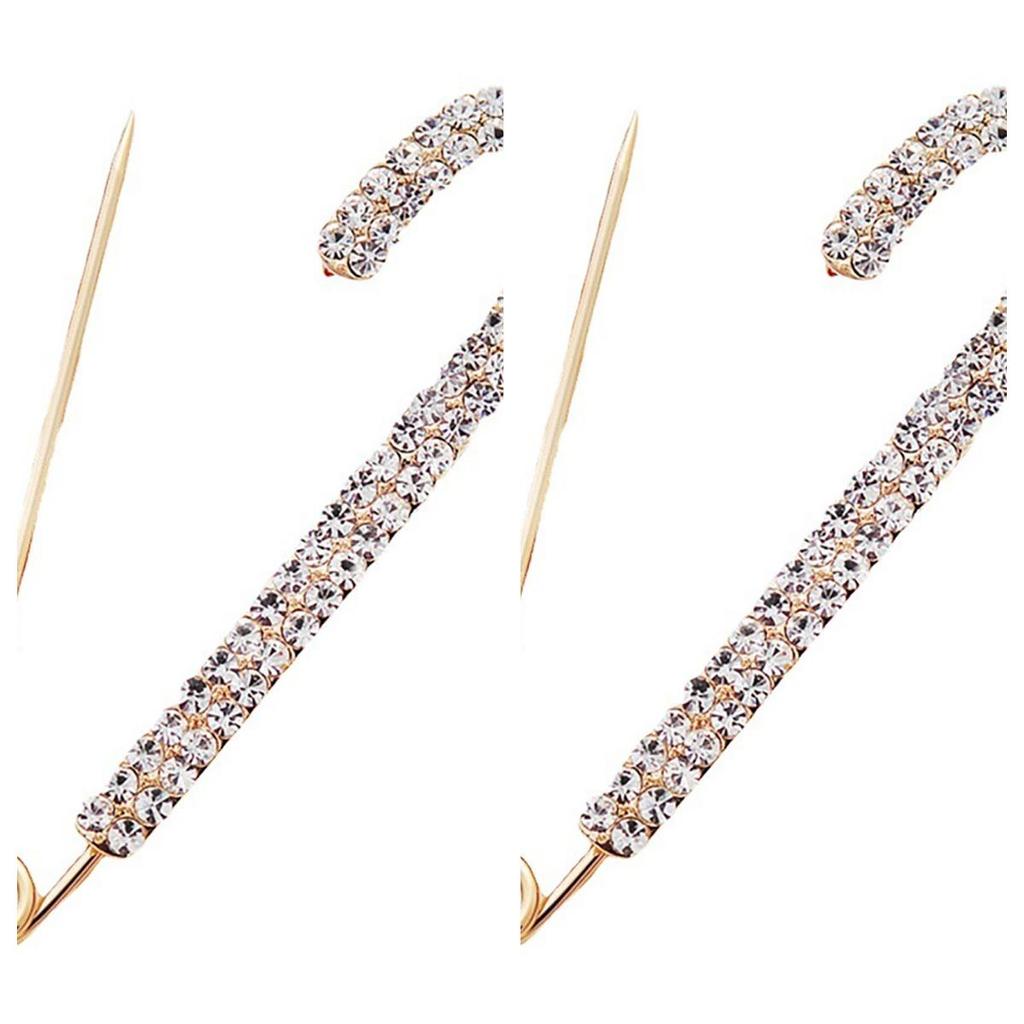 Wear Resistant Lapel Pin Delicate Chic Simple Luxury Sweater Shawl Clip