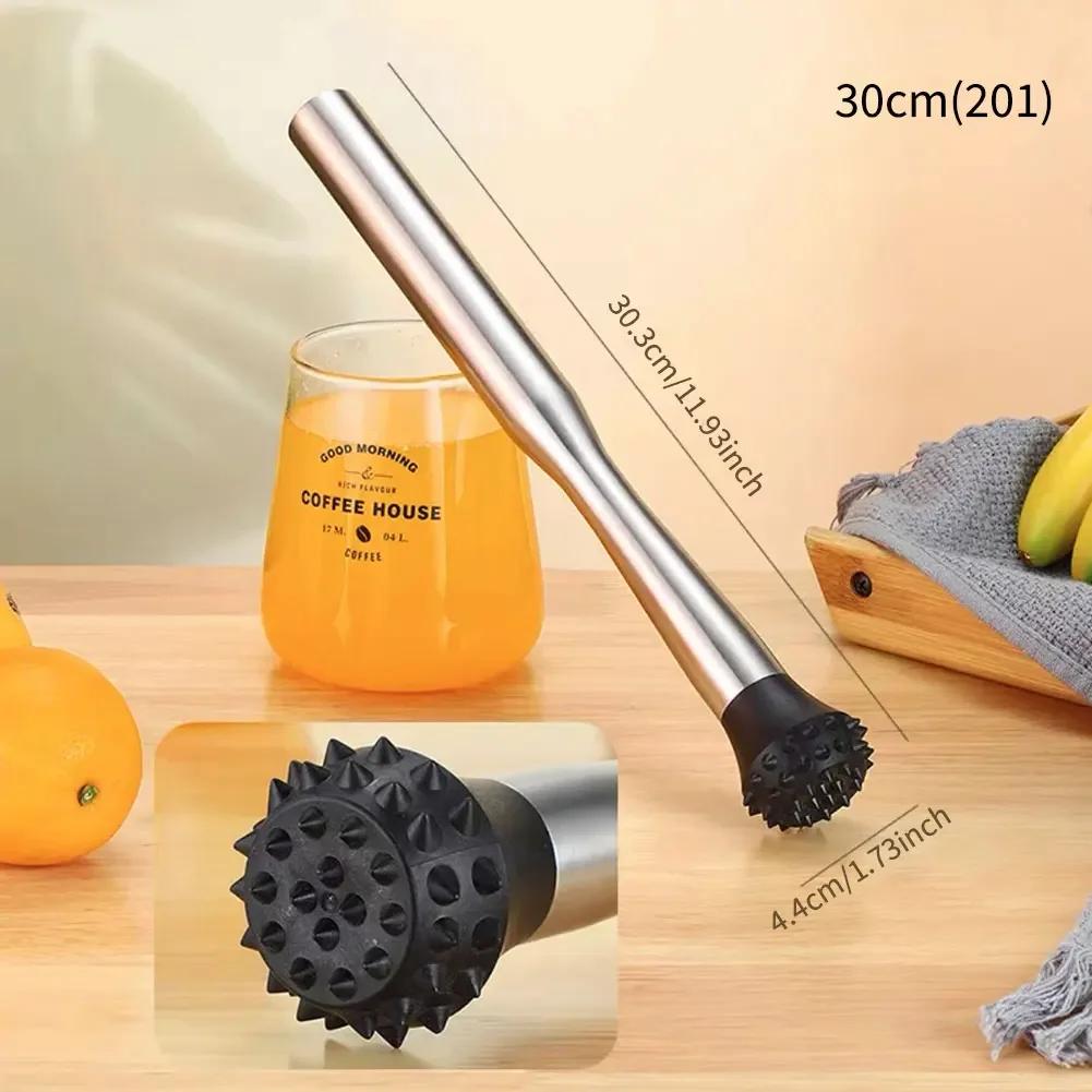 Бар из нержавеющей стали для измельченного льда, молочного чая, фруктовых коктейлей, многофункциональный молоток для льда, лимонного чая, сока