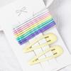 1Set Cute Candy Colors Dripping Hairpins BB Clip Girls Children Hair Clip Pin Barrette Accessories Women Kids Hairgrip Headdress