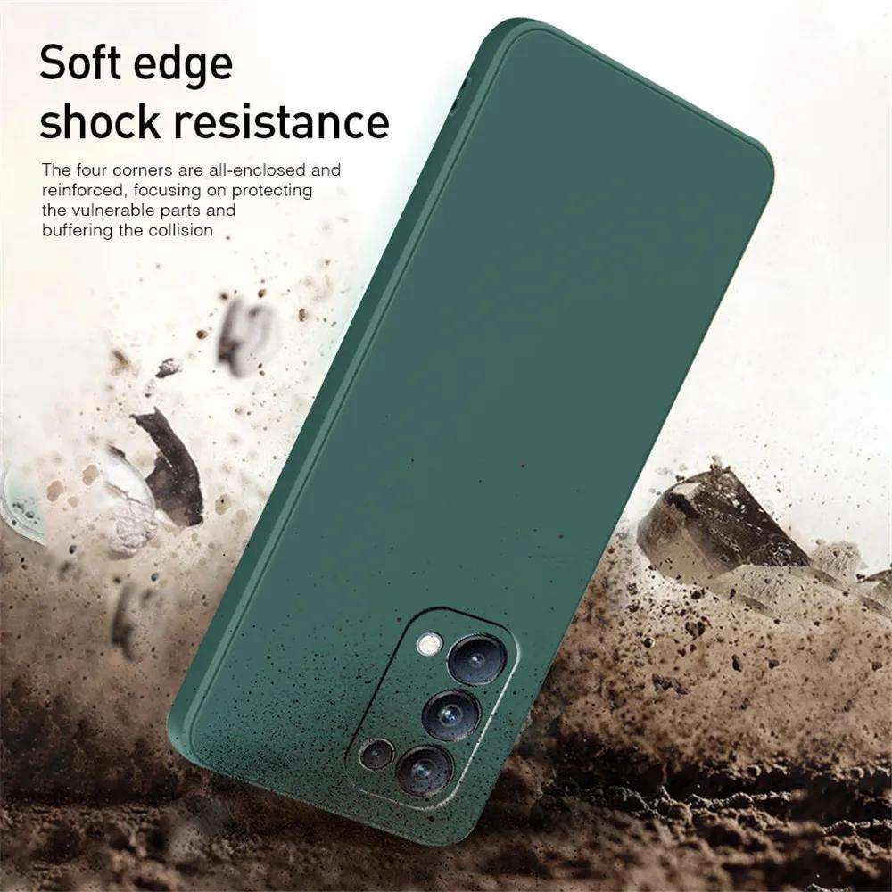 A55 A35 A15 A05S Case Luxury Matte Liquid Silicone Soft Phone Cases For Samsung Galaxy S24 S23 Ultra Plus FE A05 A05S A15 A35 A55 5G Shockproof Cover