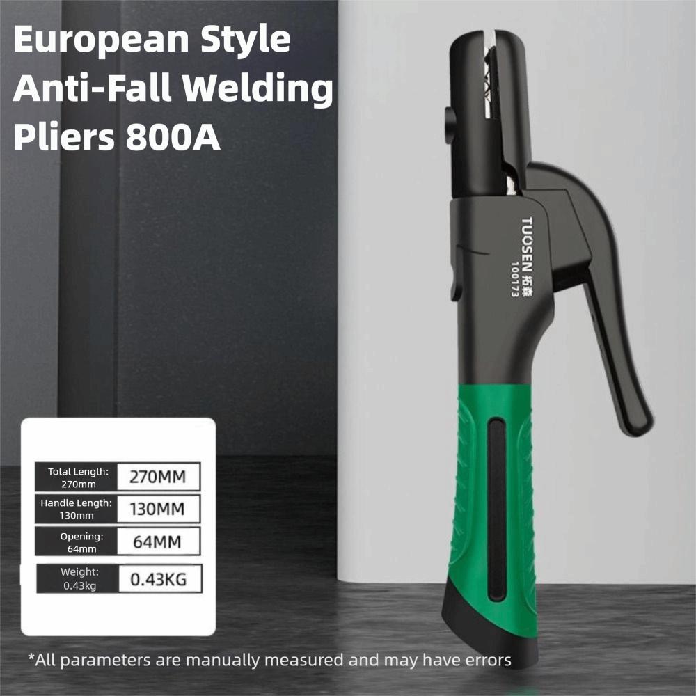 Прочный держатель сварочного электрода Медный корпус Сверхмощные сварочные клещи Промышленное использование