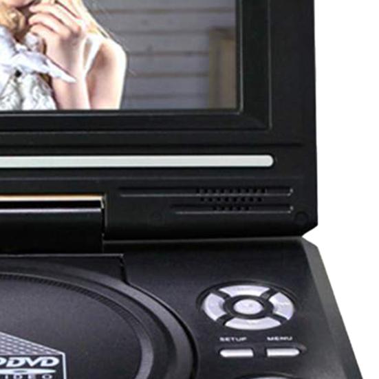 7,8-дюймовый DVD-плеер, перезаряжаемый, USB-порт, вращение на 180 градусов, ЖК-широкоэкранный, портативный EVD-видеоплеер для улицы