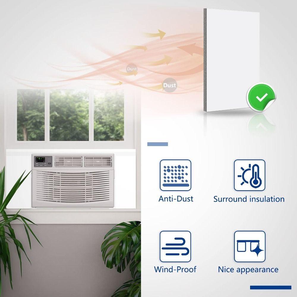 Heat Insulation Foam Panels With Tape Window Seal Gap Kit Insulation Panel Energy Saving