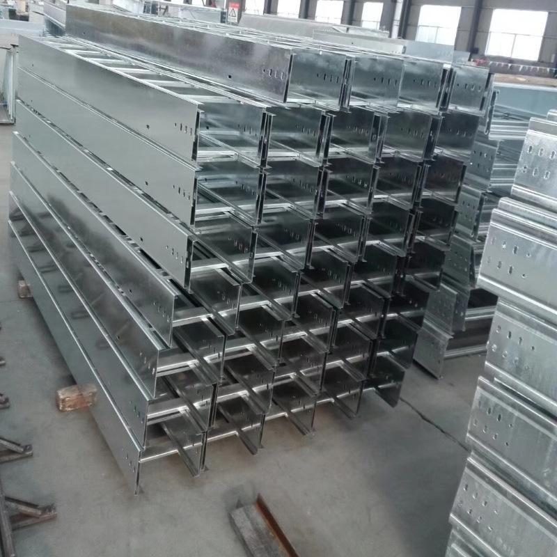 Custom Fireproof Hot-Dip Galvanized Ladder Cable Tray 200x100