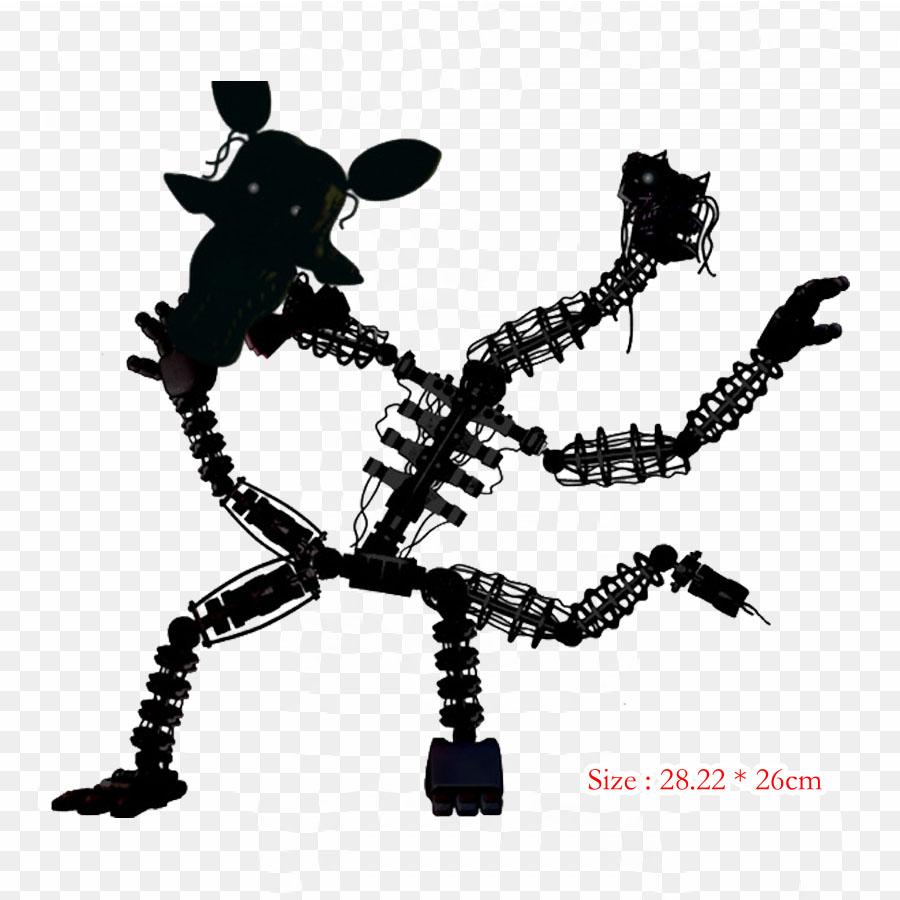 Five Nights At Freddy'S 2 Endoskeleton Iron On Heat Transfer Printing Vinyl Patches Sticker for Clothes DIY Appliques Washable Patches
