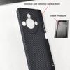 Luxury Ultra Thin Carbon Fiber Textured Phone Case For Honor X60 X50 X40 X30 Pro GT X9c Smart Anti-Fingerprints Hard PC Full Protective Cover Shell