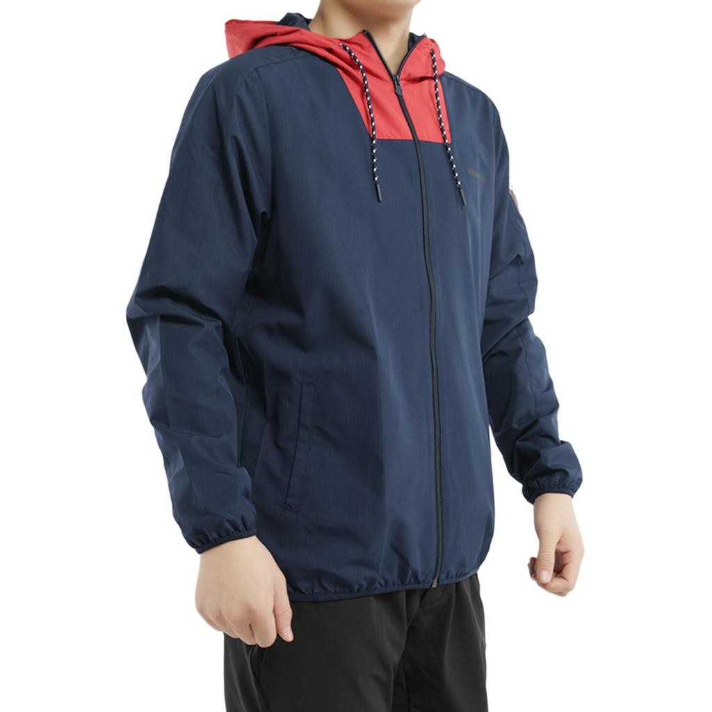 Adidas Neo Sports Куртка с капюшоном на молнии Повседневная с длинным рукавом Мужские куртки Темно-синий FK5815