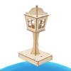 1 Set Handmade Eco-friendly Table Lamp Voice-controlled Fun Science Wood Educational Toy for Kids Accessories