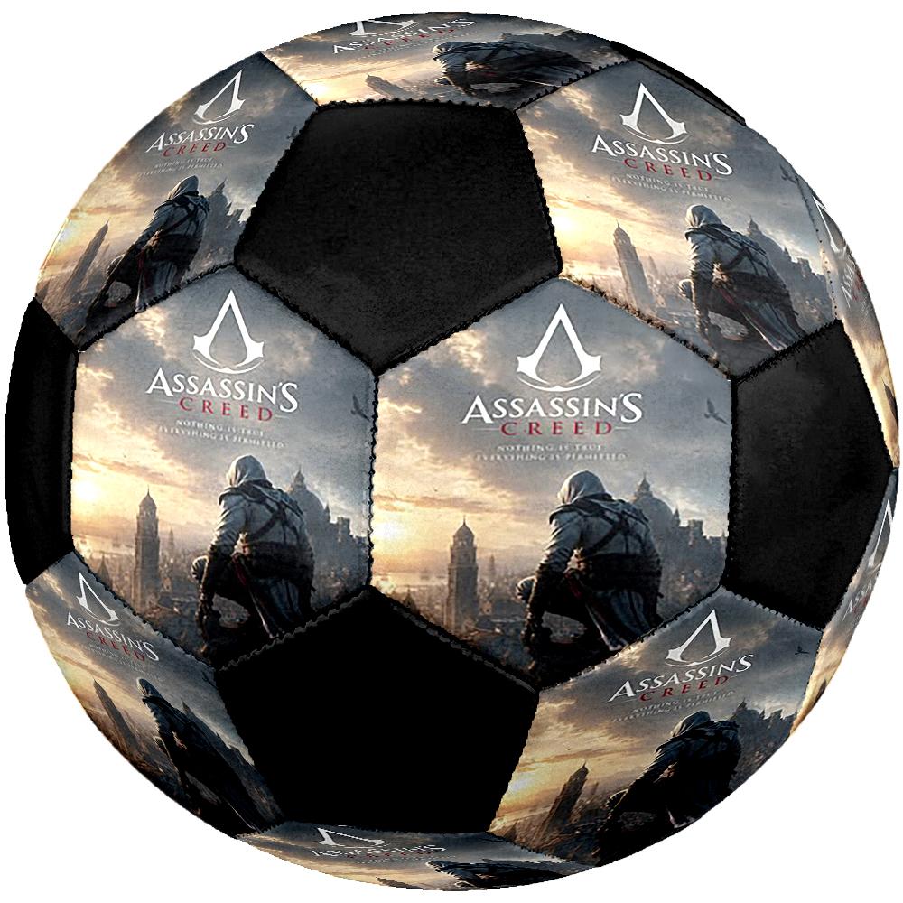 Футбольный мяч Assassin's Creed, размер 5, подходит для матчей как в помещении, так и на улице, отличный подарок для всех.