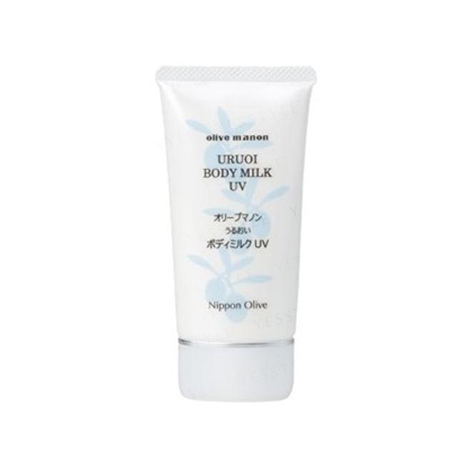 Nippon Olive - Оливковое Молочко для Тела Manon Uruoi с UV-защитой SPF 30 PA++