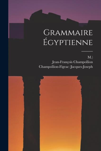 The Grammaire Egyptienne Book