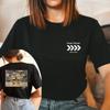 Женские модные повседневные летние весенние блузки и рубашки с круглым вырезом с короткими рукавами