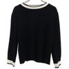 FOXEY Made In Japan Long Sleeve Knit 40 Black Women Used