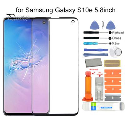 Сменный комплект переднего стекла с сенсорным экраном для Samsung Galaxy S10e SM-G970F G970