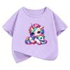 Boys Girls Family Kids T-shirt Tops Summer Cartoon Yoshi Men's Women's Short Sleeve T-shirt Tops