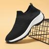 New Trendy Women's Mesh Casual Shoes with Slope Heels Tennis Sports Breathable Hiking Comfortable Woman Shoes Zapatos De Mujer