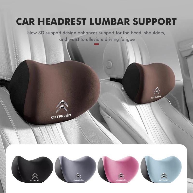 PYGO1 Car Seat Neck Pilow Protective Lumbar Support Headrest Cushion For Citroen Grand Berlingo Jumper Celysee Xsara Picasso Aircross