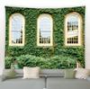 Сад Парк Пейзаж Гобелен 3D Цветочное Растение Весенний Природный Пейзаж Настенный Гобелен Гостиная Эстетика Домашнее Украшение