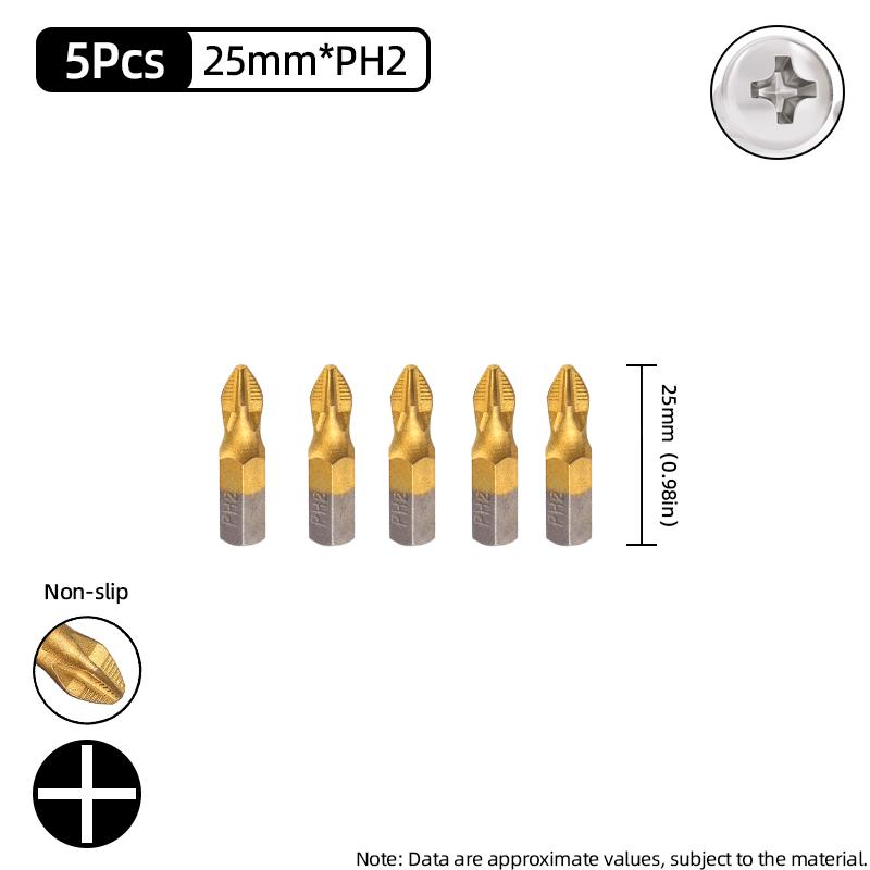 Нескользящие отвертки с крестовой головкой, крестообразная дрель, магнитная отвертка 1/4 дюйма, ручные инструменты PH1/PH2/PH3/PZ1/PZ2/PZ3