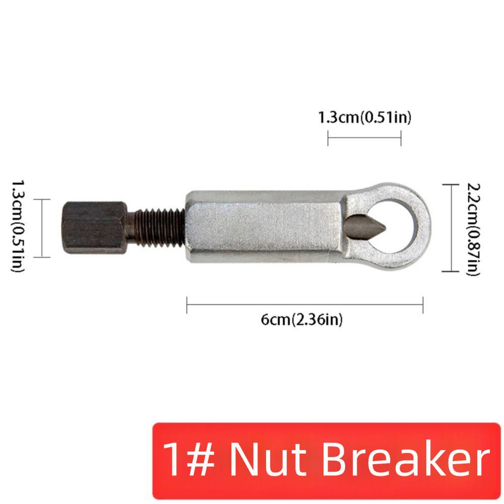 AntiSlip Grip Nut Remover Rust-Removed Bolt Removal Tool Nut Breaker Rusty Screw Extraction