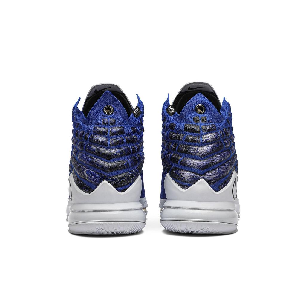 Nike LeBron 17 'Больше, чем спортсмен' (унисекс) Баскетбольные кроссовки Racer Blue / White / Black CT3464 400