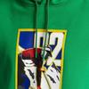 Толстовка с капюшоном из флиса Polo Ralph Lauren FW22 Мужские толстовки Зеленый MNPOKNI16822466-300