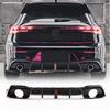 Rear Bumper Diffuser (for GTI HB, Carbon) for Volkswagen Golf 8