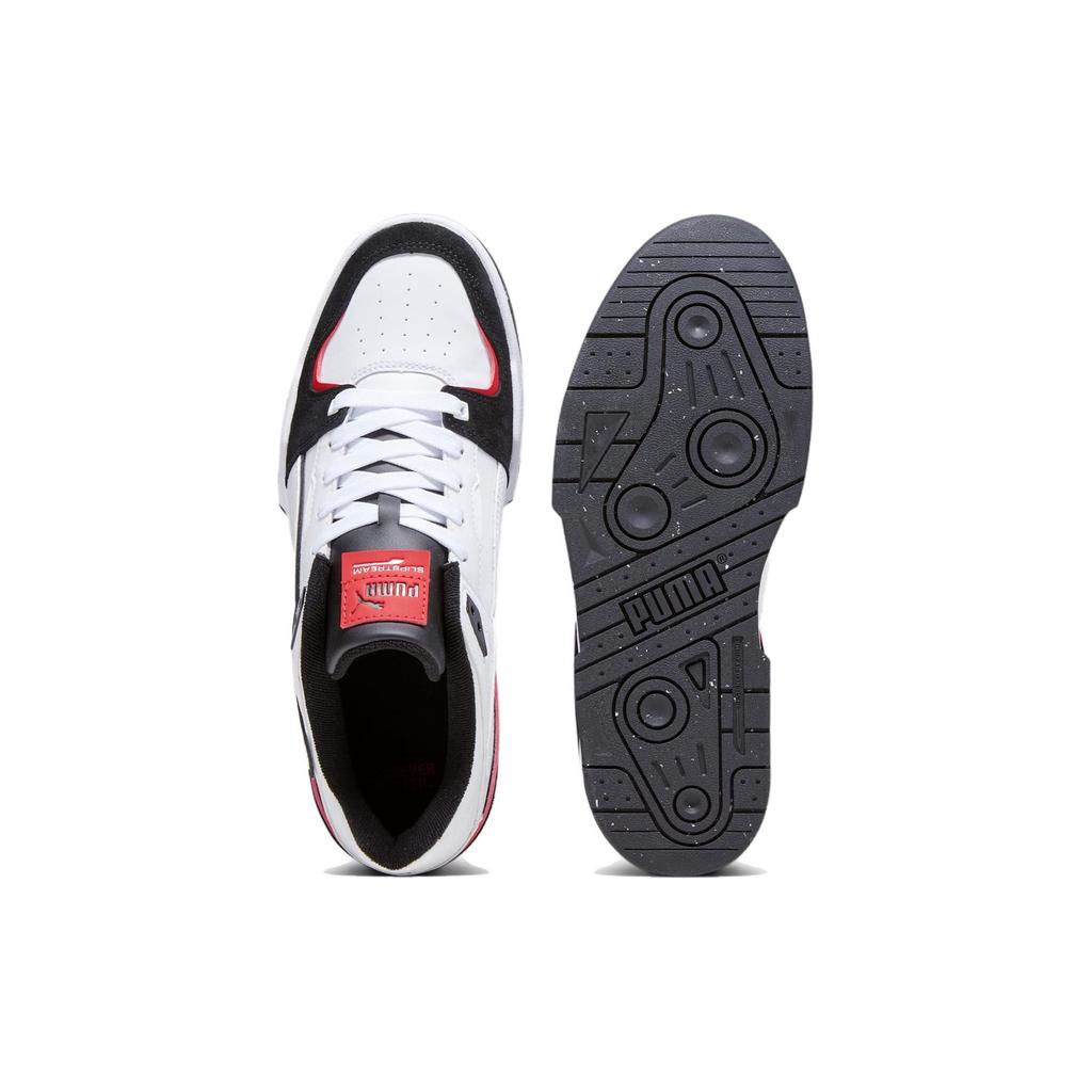 Puma Slipstream Low Top Sneakers Men Sneakers White Black Red 393787-01