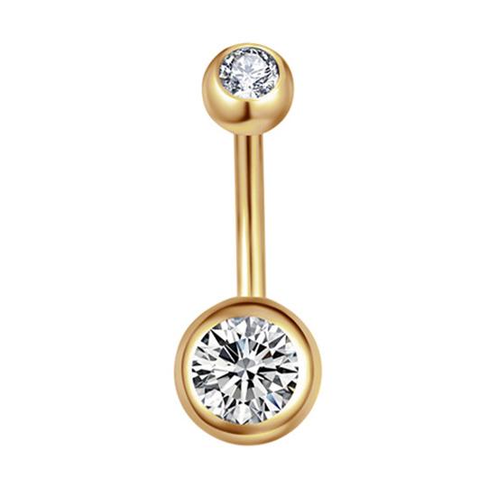 Стильное кольцо с пуговицами в виде пупка, гальваническое, унисекс, нежное