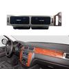 Precise For Chevy Suburban Silverado Tahoe GMC Yukon 07-14 Dash Center Air Conditioner Vent Grille Middle Air Outlet 15211885