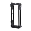 Action Camera Frame with 14 Inch Screw Port Cold Shoe Port Aluminum Alloy Action Camera Cage for