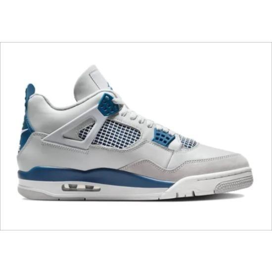 Air Jordan 4 Retro 2024 Military Mid Blue Мужские ретро-кроссовки FV5029-141