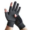 Sunscreen Sports Sun Protection Driving Biking Mittens Two Half Fingers Anti-Slip Fishing Gloves