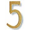 Number "5" Mdf - 22 Cm