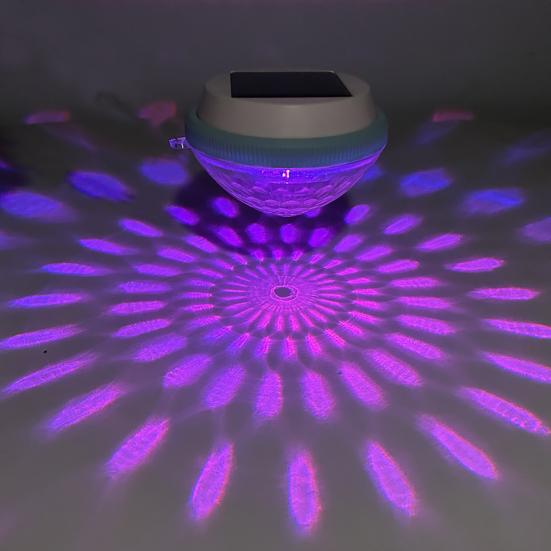 Солнечный светильник для бассейна, светодиодный плавающий светильник RGB, меняющий цвет, IP67, водонепроницаемый, окружающий