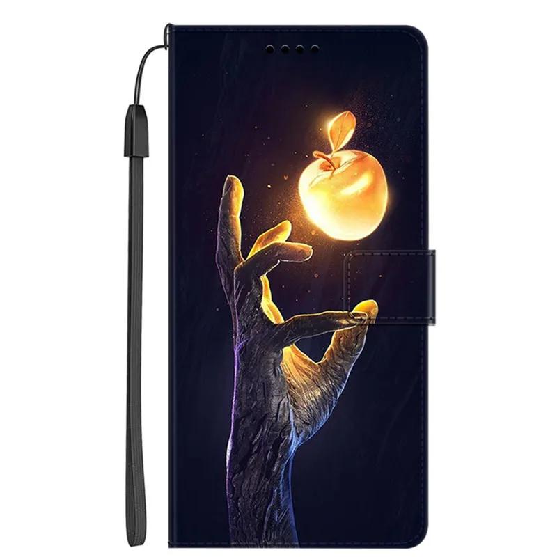 Чехол-книжка с магнитом из кожи для Motorola Edge 60 Pro, кошелек-книжка с откидной крышкой для Moto Edge 50 Neo S50 G05 G24 Power, Чехол для телефона Funda