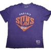Mitchell Ness Футболка Phoenix Suns Мужская XL Фиолетовая Баскетбол NBA Уличная Тренажерный зал