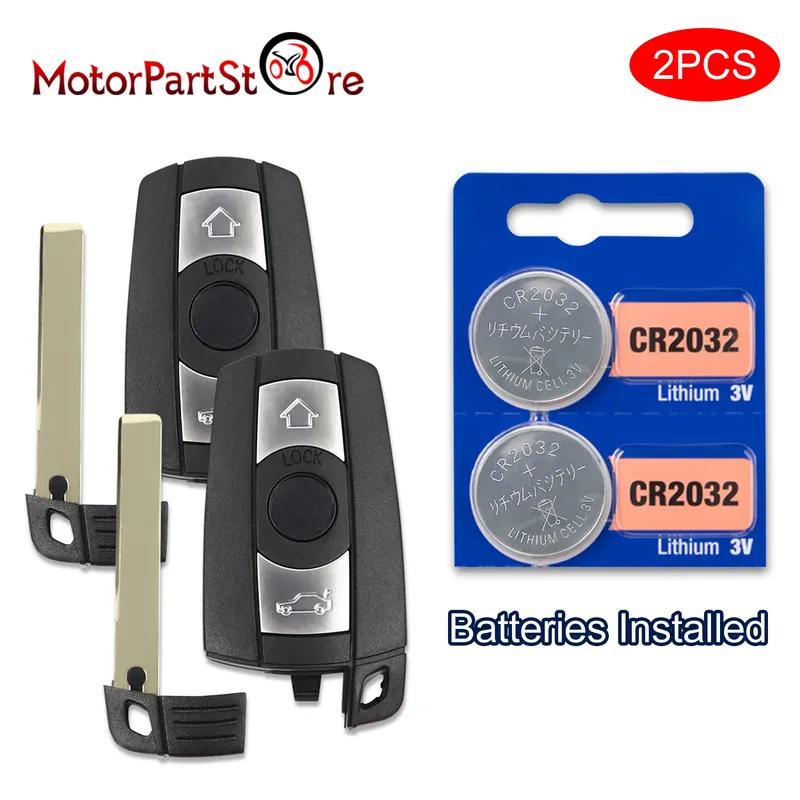 2pcs Car Remote Key 315Mhz with Chip Keyless Entry for BMW CAS3 X6 E60 E61 E90 E91 E92 E93 E82 E63 E64 E65 E66 E71 E72