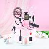Cake Decorating Tools Flags Big Beauty Lipstick Perfume Birthday Party Decorations Baking Mother Goddess Happy Birthday Decor