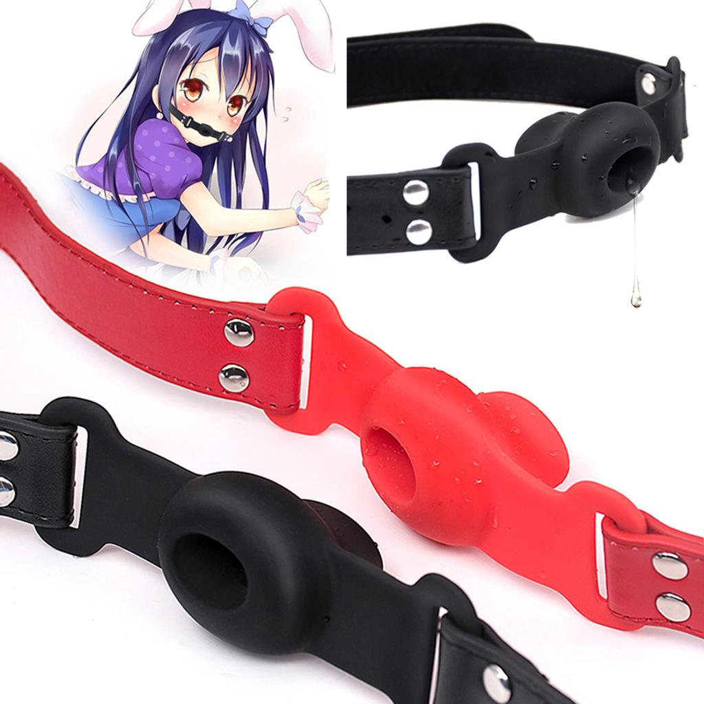 Women Mouth Gag Restraint Mouth Ball SM Slave Role Playing Sex Toy Adult Couple 18+ Sextoy Adjustable Female Oral Sex Tool