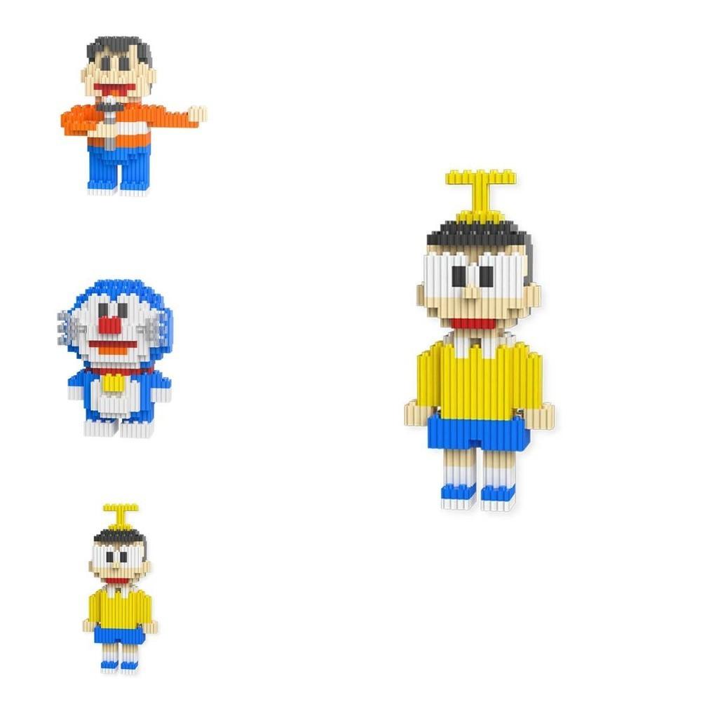 Оптовый набор игрушек, совместимых с Лего строительных блоков Дораэмон большого размера