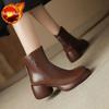 Ankle Boots for Women New In Autumn Winter 2025 High Quality Booties Designer Luxury Comfortable and Elegant Woman Short Shoes