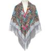 Women's Outer Printed Ethnic Style Tassel Shawl
