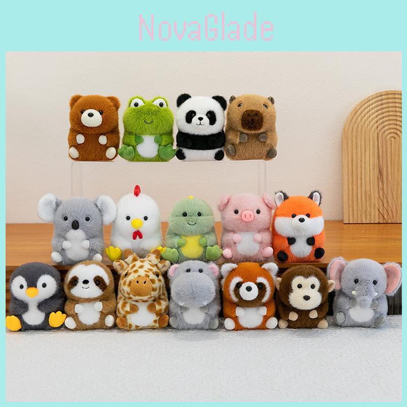 Frog Pig Bear Stuffed Toy With Plush Fabric For Kids Bedroom And Play