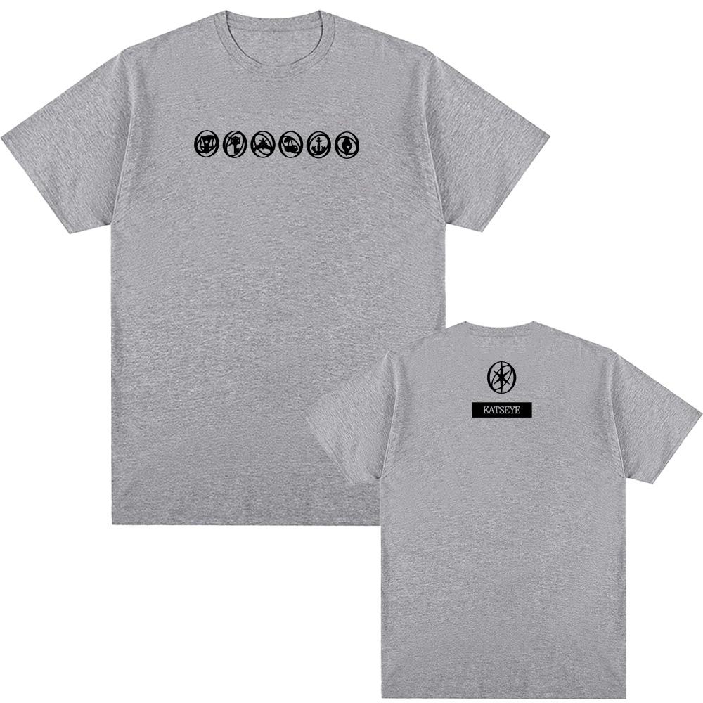 Женская футболка KATSEYE, корейская женская группа, Ropa Mujer, модная футболка с круглым вырезом, высокое качество, ropa mujer, футболки, стиль как у певицы, ретро-топы