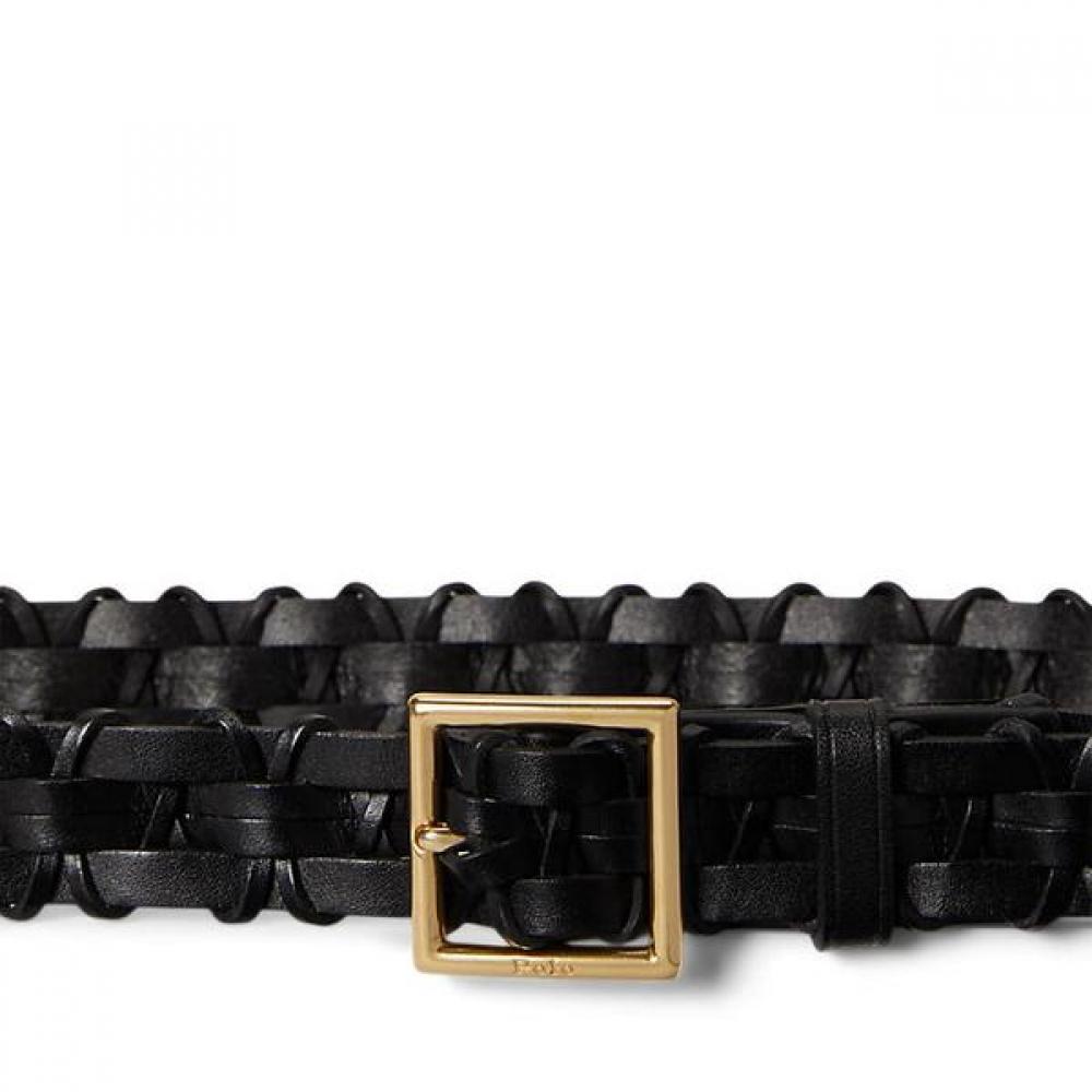 Polo Ralph Lauren Женский кожаный плетеный пояс-вапоблт09m20148001