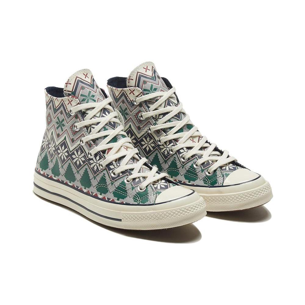 Converse Chuck 70 High 'Праздничный свитер - Пепельно-серый' Мужские 169352C