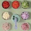 1pc Multifunctional Vegetable Chopper Small Food Processor Kitchen Chopper Gadgets Mincer Hand- H7R1