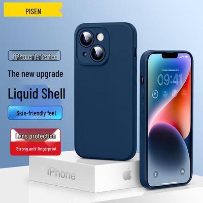 Pisen Серия iPhone 14 Гибкий чехол из жидкого силикона